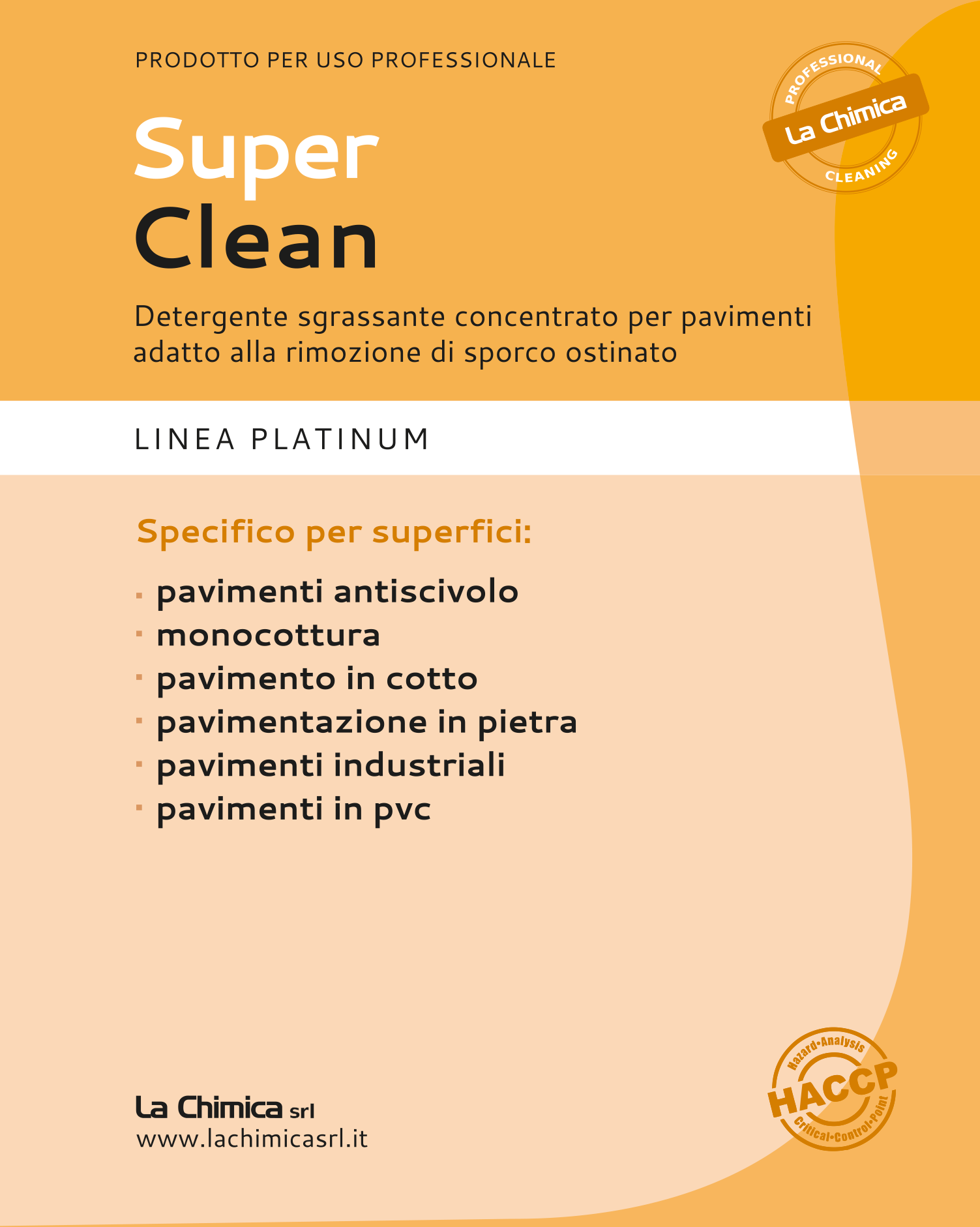 Super Clean, detergente pavimenti manutentore ad alta capacità sgrassante - immagine 2