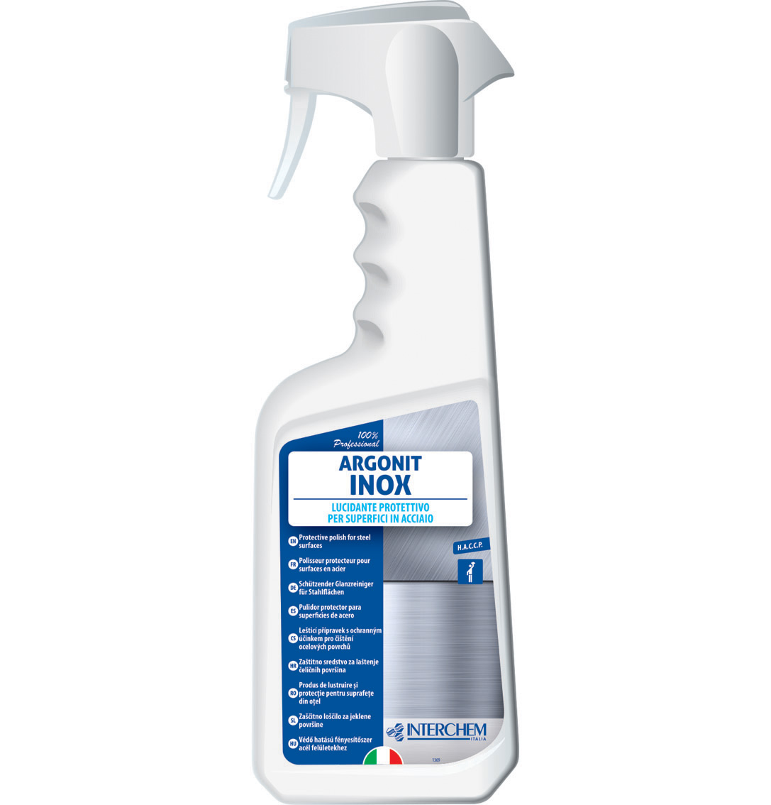 Argonit Inox lucidante protettivo acciaio